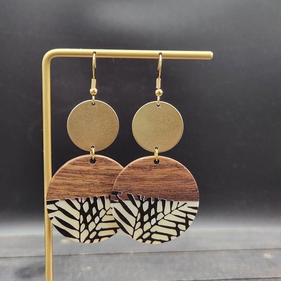 Wooden Earring