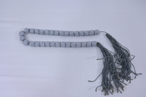 Handmade Resin & Canvas Thread Necklace
