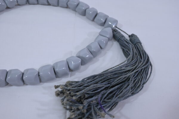 Handmade Resin & Canvas Thread Necklace