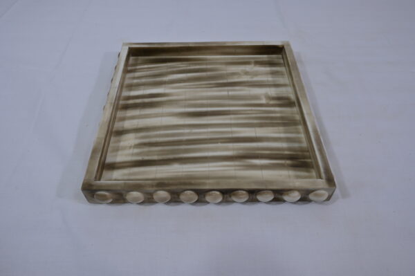 Brown Bone Resin Kitchen Tray