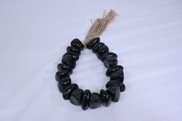 Black Triangle Beads Necklace