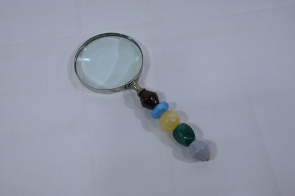 Cream Bead Style Square Magnifier