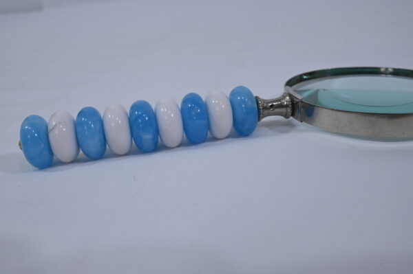 Square Resin Bead Style Magnifier with Handle