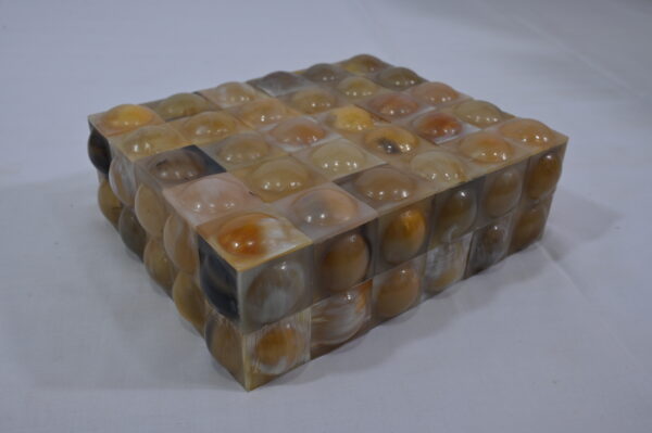 Bubble Design Resin Wooden Box