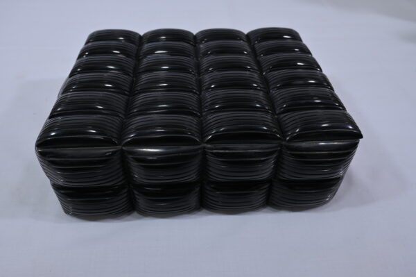 Bubble Design Resin Black Wooden Box