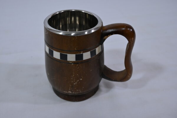 Wooden Darks Brown Mug
