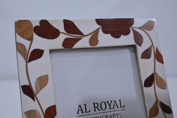 Wooden and Flower Design Frame